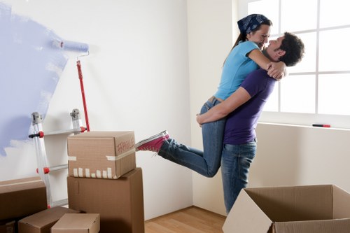 Professional man and van support for a Cudham property move