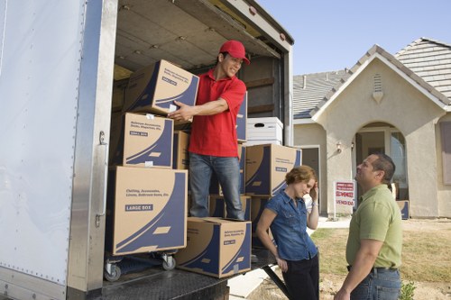 Reusable furniture and household items ready for charity donation