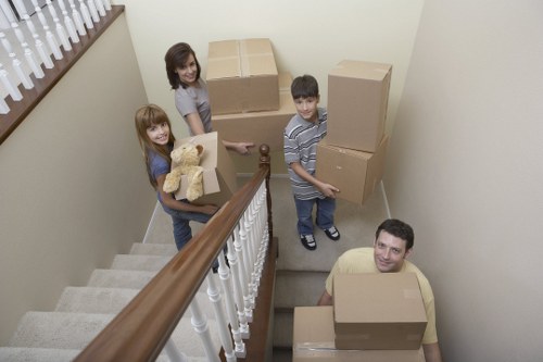 Protecting fragile items during a Cudham flat move